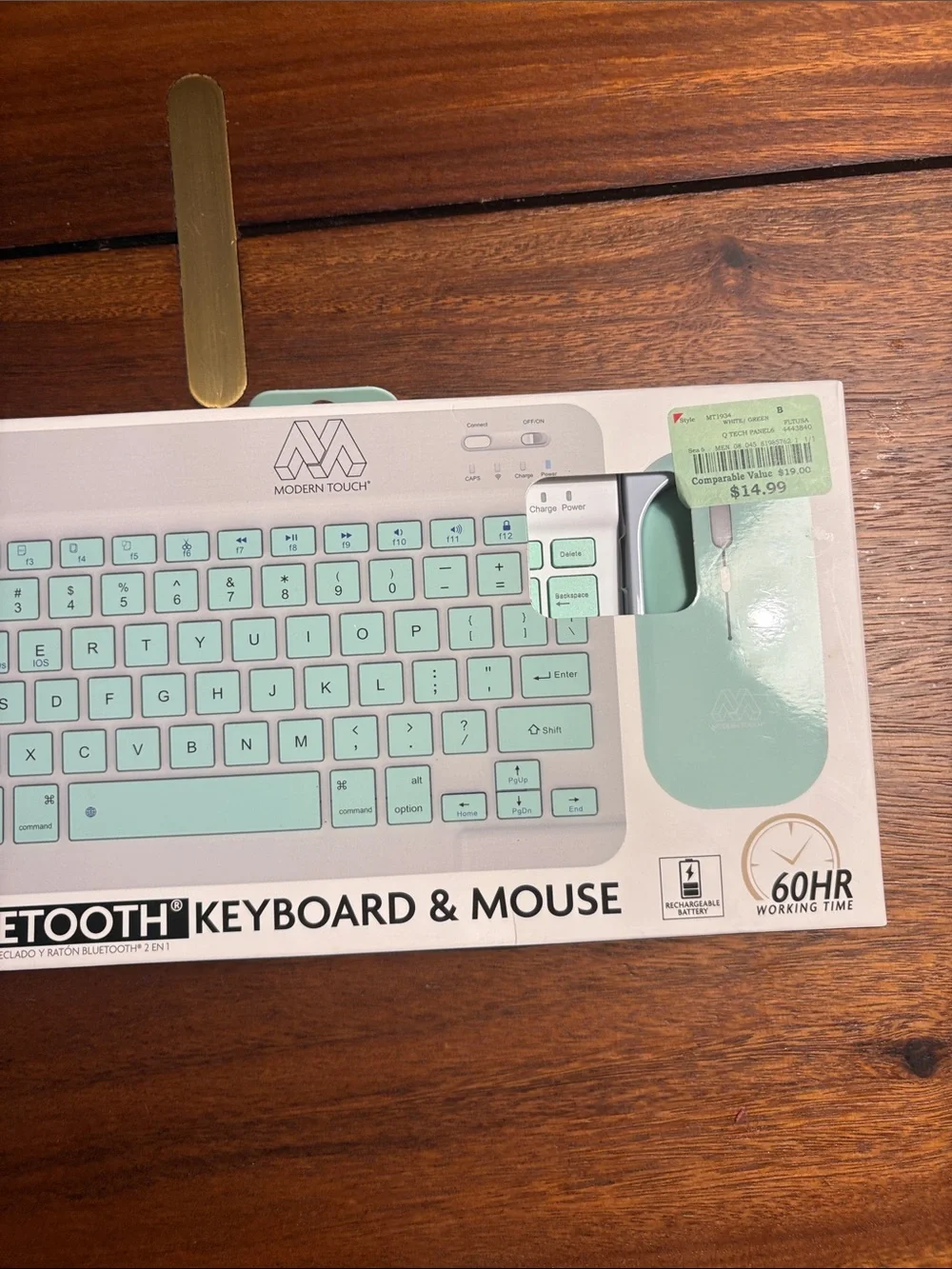 Modern touch bluetooth keyboard